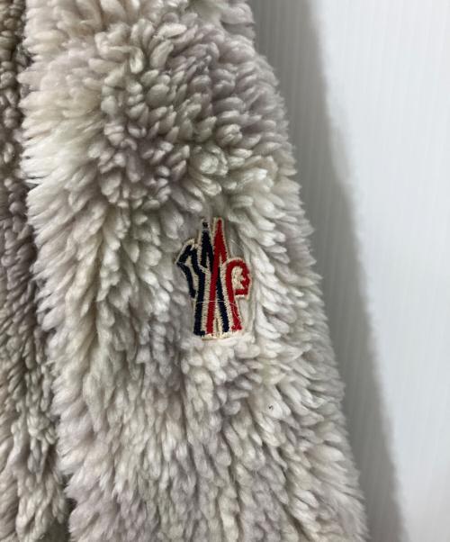 MONCLER GRENOBLE（モンクレール グルノーブル）MONCLER GRENOBLE (モンクレール グルノーブル) ボアフリースジャケット グレー サイズ:Lの古着・服飾アイテム