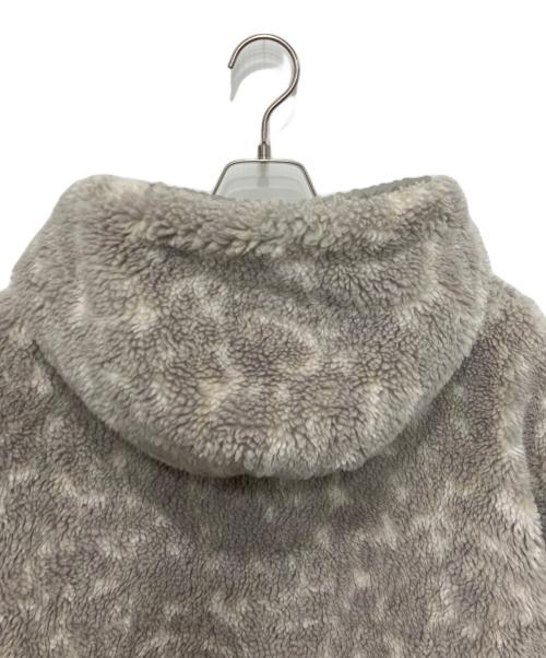 MONCLER GRENOBLE（モンクレール グルノーブル）MONCLER GRENOBLE (モンクレール グルノーブル) ボアフリースジャケット グレー サイズ:Lの古着・服飾アイテム