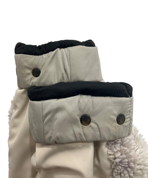 MONCLER GRENOBLE（モンクレール グルノーブル）MONCLER GRENOBLE (モンクレール グルノーブル) ボアフリースジャケット グレー サイズ:Lの古着・服飾アイテム