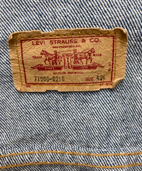 LEVI'S（リーバイス）LEVI'S (リーバイス) 4th デニムジャケット インディゴ サイズ:42Lの古着・服飾アイテム