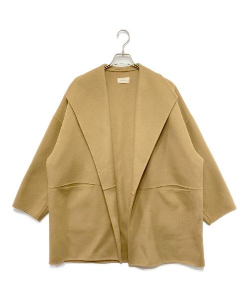 DES PRES（デ プレ）DES PRES (デ プレ) ダブルフェイスメルトンビーバー ショートコート ブラウン サイズ:36の古着・服飾アイテム