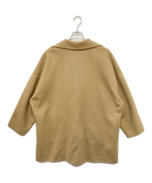 DES PRES（デ プレ）DES PRES (デ プレ) ダブルフェイスメルトンビーバー ショートコート ブラウン サイズ:36の古着・服飾アイテム