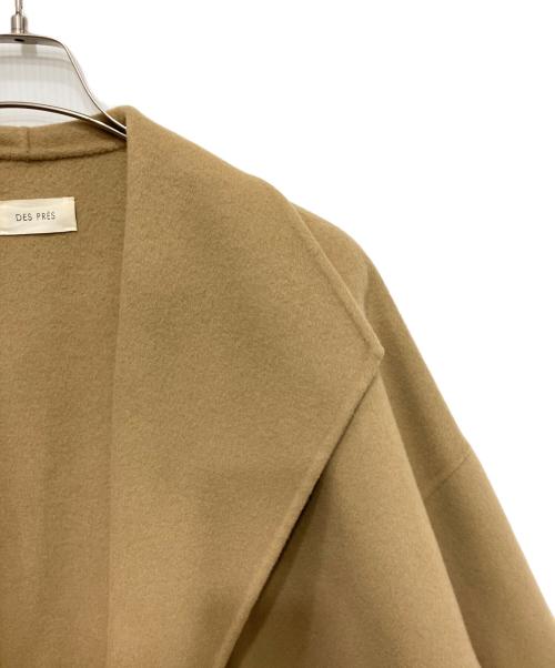 DES PRES（デ プレ）DES PRES (デ プレ) ダブルフェイスメルトンビーバー ショートコート ブラウン サイズ:36の古着・服飾アイテム