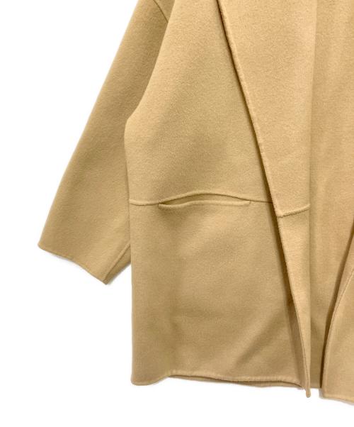 DES PRES（デ プレ）DES PRES (デ プレ) ダブルフェイスメルトンビーバー ショートコート ブラウン サイズ:36の古着・服飾アイテム