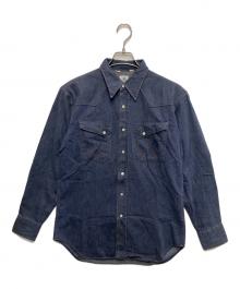 Wrangler（ラングラー）の古着「復刻27MWウエスタンシャツ」｜インディゴ