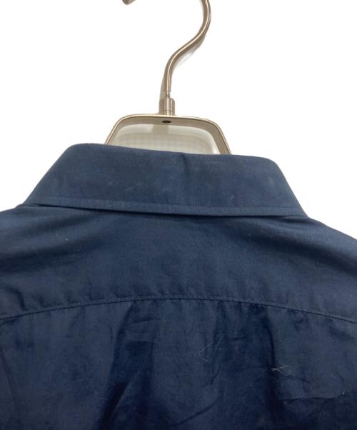 STEVEN ALAN（スティーブンアラン）STEVEN ALAN (スティーブンアラン) 140/2 BRD F/DRESS REGULAR COLLAR SHIRT ネイビー サイズ:Lの古着・服飾アイテム