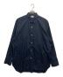 STEVEN ALAN（スティーブンアラン）の古着「140/2 BRD F/DRESS REGULAR COLLAR SHIRT」｜ネイビー