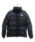 THE NORTH FACE（ザ ノース フェイス）の古着「コラボバルトロダウンジャケット」｜ネイビー×ブラック