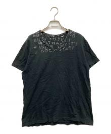 Maison Martin Margiela（メゾンマルタンマルジェラ）の古着「エイズTシャツ」｜ブラック