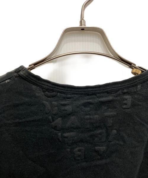 Maison Martin Margiela（メゾンマルタンマルジェラ）Maison Martin Margiela (メゾンマルタンマルジェラ) エイズTシャツ ブラック サイズ:Mの古着・服飾アイテム