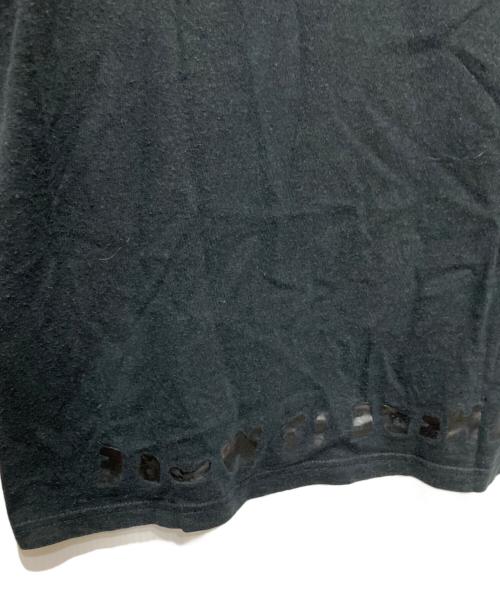 Maison Martin Margiela（メゾンマルタンマルジェラ）Maison Martin Margiela (メゾンマルタンマルジェラ) エイズTシャツ ブラック サイズ:Mの古着・服飾アイテム