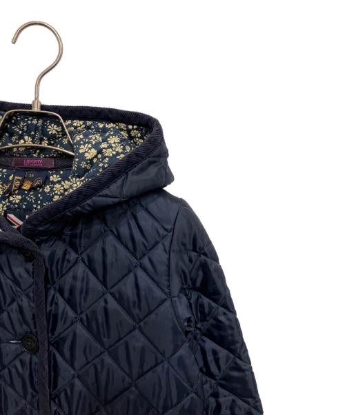 LAVENHAM（ラベンハム）LAVENHAM (ラベンハム) LIBERTY (リバティー) キルティングコート ネイビー サイズ:36の古着・服飾アイテム