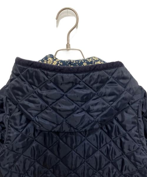 LAVENHAM（ラベンハム）LAVENHAM (ラベンハム) LIBERTY (リバティー) キルティングコート ネイビー サイズ:36の古着・服飾アイテム