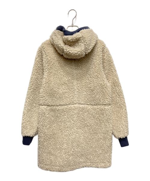 Patagonia（パタゴニア）Patagonia (パタゴニア) Dusty Mesa fleece Parka アイボリー×ネイビー サイズ:Sの古着・服飾アイテム