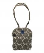 mina perhonenミナ ペルホネン）の古着「“tambourine” muffin bag」｜カーキ