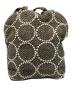 mina perhonen (ミナ ペルホネン) “tambourine” muffin bag カーキ：13000円