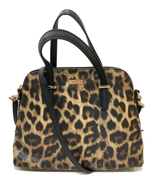 Kate Spade（ケイトスペード）Kate Spade (ケイトスペード) 2WAYバッグ ブラウンの古着・服飾アイテム