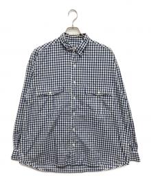 Porter Classic（ポータークラシック）の古着「Roll Up Shirt」｜ネイビー
