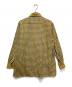 MAATEE&SONS (マーティーアンドサンズ) GUPTA KHADI COTTON CHECK SHIRTS イエロー×ブルー サイズ:2：25000円