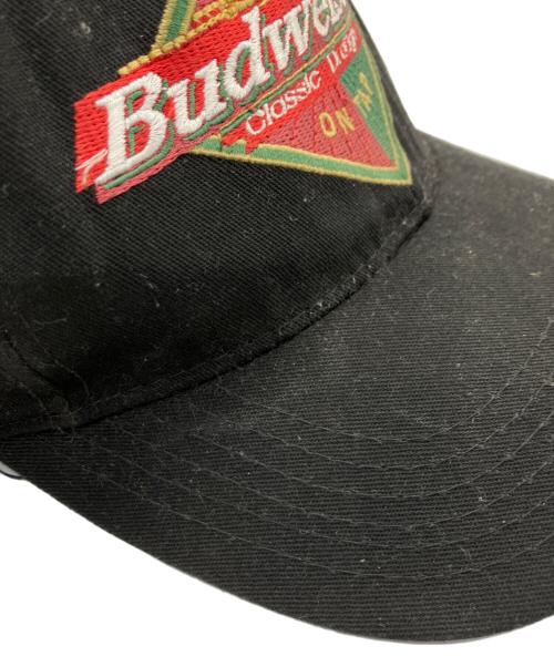 USED（ユーズド）USED (ユーズド) バドワイザー オールド6パネルキャップ ブラックの古着・服飾アイテム