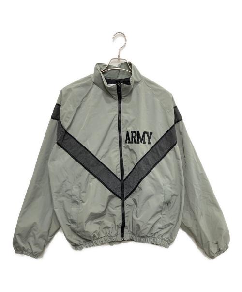 US ARMY（ユーエスアーミー）US ARMY (ユーエスアーミー) IPFU トレーニングジャケット グレー サイズ:L-Rの古着・服飾アイテム