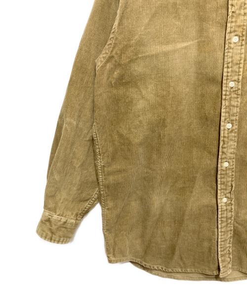 RALPH LAUREN（ラルフローレン）RALPH LAUREN (ラルフローレン) BLAIREコーデュロイシャツ ブラウン サイズ:Sの古着・服飾アイテム