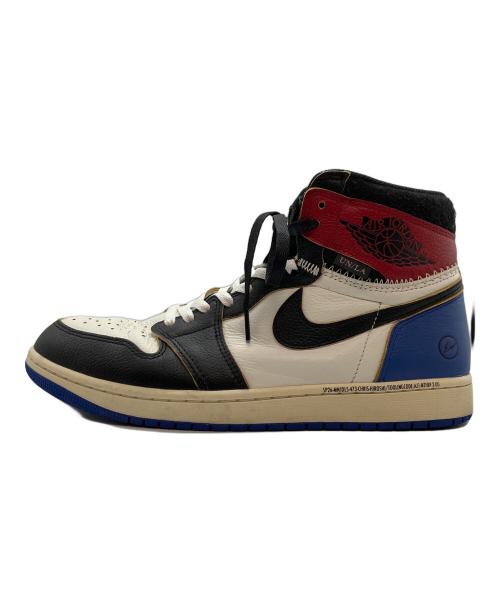 NIKE（ナイキ）NIKE (ナイキ) FRAGMENT DESIGN (フラグメントデザイン) UNION (ユニオン) AIR JORDAN 1 RTR HI OG SP トリコロールカラー サイズ:28.5cmの古着・服飾アイテム