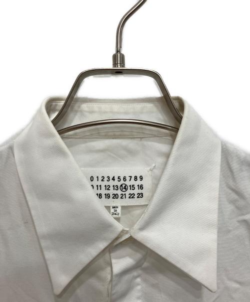 Maison Margiela（メゾンマルジェラ）Maison Margiela (メゾンマルジェラ) フラワー刺繍シャツ ホワイト サイズ:SIZE39の古着・服飾アイテム