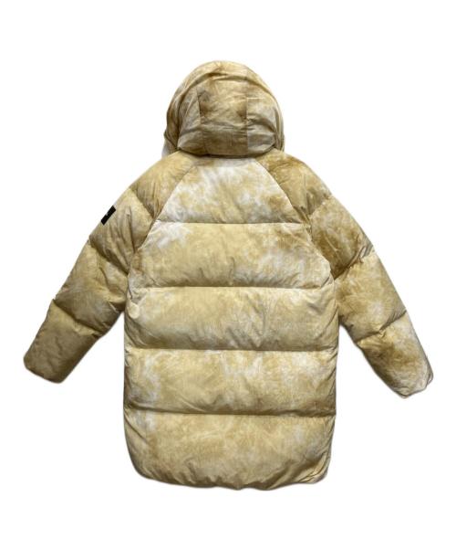 MERRELL（メレル）MERRELL (メレル) フーデッドマーブルダウンコート ベージュ サイズ:SIZE100 未使用品の古着・服飾アイテム