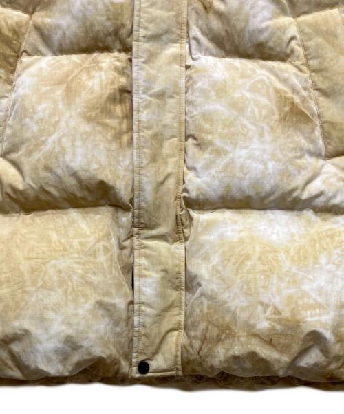 MERRELL（メレル）MERRELL (メレル) フーデッドマーブルダウンコート ベージュ サイズ:SIZE100 未使用品の古着・服飾アイテム