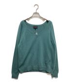 EMPORIO ARMANIエンポリオ アルマーニ）の古着「カシミヤ混Vネックニット」｜グリーン