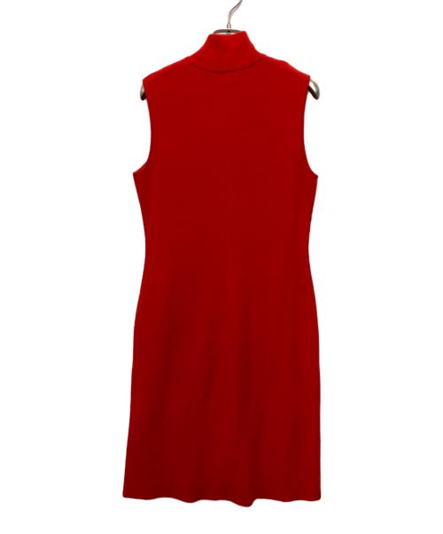 FOXEY（フォクシー）FOXEY (フォクシー) カシミヤニットワンピース レッド サイズ:40の古着・服飾アイテム