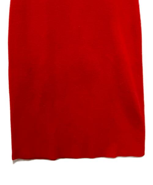 FOXEY（フォクシー）FOXEY (フォクシー) カシミヤニットワンピース レッド サイズ:40の古着・服飾アイテム