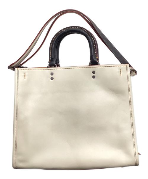 COACH（コーチ）COACH (コーチ) ローグ 2WAYバッグ ベージュの古着・服飾アイテム