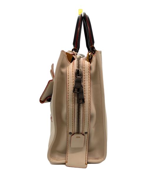 COACH（コーチ）COACH (コーチ) ローグ 2WAYバッグ ベージュの古着・服飾アイテム