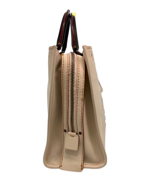 COACH（コーチ）COACH (コーチ) ローグ 2WAYバッグ ベージュの古着・服飾アイテム