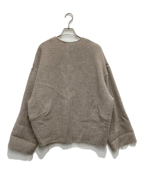 Plage（プラージュ）Plage (プラージュ) R’IAM シルエット ブラウス ベージュ サイズ:不明の古着・服飾アイテム