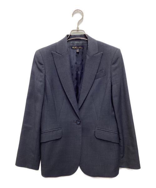 BROOKS BROTHERS（ブルックス・ブラザーズ）BROOKS BROTHERS (ブルックス・ブラザーズ) 1Bジャケット ネイビー サイズ:4の古着・服飾アイテム