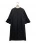 Demi-Luxe Beams (デミルクス ビームス) ジャカード セミフレア ワンピース ブラック サイズ:38：12000円