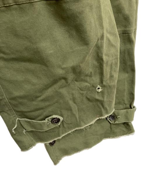 soerte（ソエルテ）soerte (ソエルテ) ワイドストレート ミリタリー カーゴパンツ カーキ サイズ:2の古着・服飾アイテム