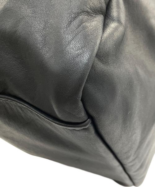folna（フォルナ）folna (フォルナ) レザーミニボストンバッグ ブラックの古着・服飾アイテム