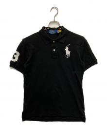 POLO RALPH LAUREN（ポロ・ラルフローレン）の古着「ビッグポニーポロシャツ」｜ブラック