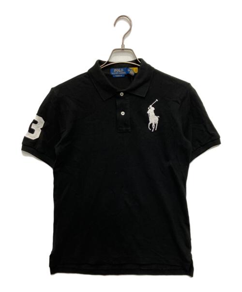 POLO RALPH LAUREN（ポロ・ラルフローレン）POLO RALPH LAUREN (ポロ・ラルフローレン) ビッグポニーポロシャツ ブラック サイズ:Ｌ 未使用品の古着・服飾アイテム