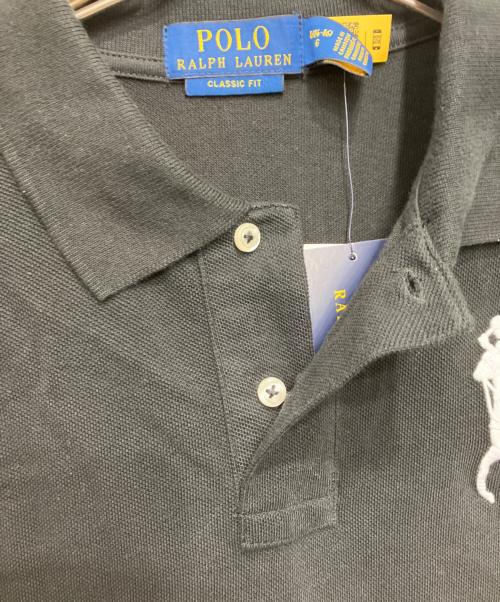 POLO RALPH LAUREN（ポロ・ラルフローレン）POLO RALPH LAUREN (ポロ・ラルフローレン) ビッグポニーポロシャツ ブラック サイズ:Ｌ 未使用品の古着・服飾アイテム