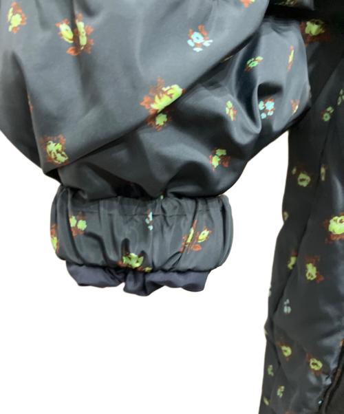 MAISON SPECIAL（メゾンスペシャル）MAISON SPECIAL (メゾンスペシャル) Floral Pattern Long Length Down Coat/フローラルパターンロングダウンコート ネイビー サイズ:freeの古着・服飾アイテム