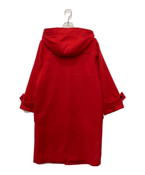 SHIPS any（シップスエニィ）SHIPS any (シップスエニィ) メルトン ロング ダッフル コート レッド サイズ:Fの古着・服飾アイテム