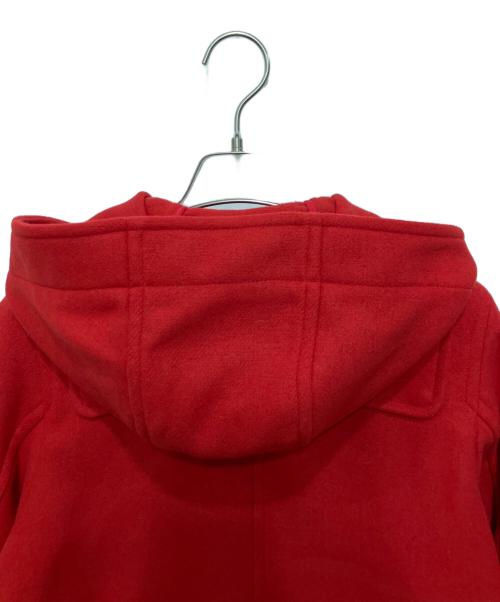 SHIPS any（シップスエニィ）SHIPS any (シップスエニィ) メルトン ロング ダッフル コート レッド サイズ:Fの古着・服飾アイテム
