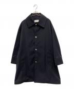 THE RERACSザ リラクス）の古着「THE MIDDLE BAL COLLAR COAT/ミドルバルカラーコート」｜ブラック