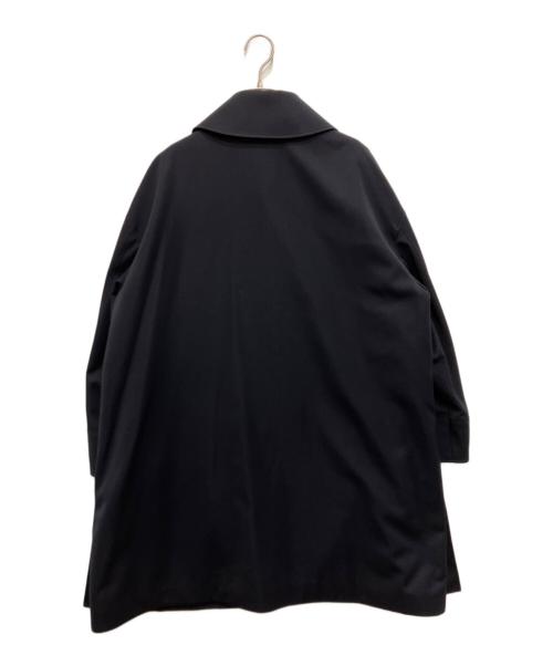 THE RERACS（ザ リラクス）THE RERACS (ザ リラクス) THE MIDDLE BAL COLLAR COAT/ミドルバルカラーコート ブラック サイズ:36の古着・服飾アイテム