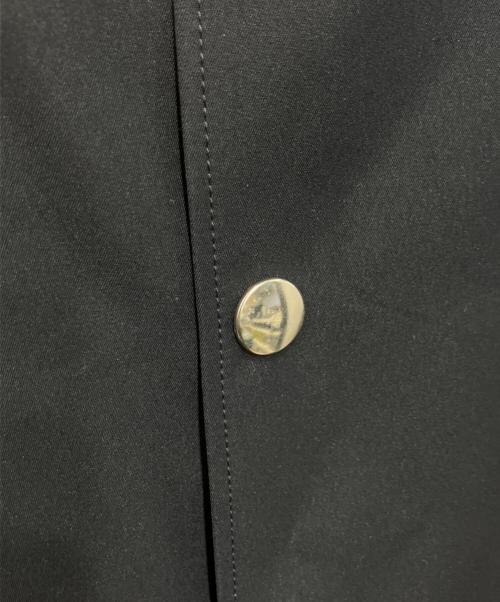 THE RERACS（ザ リラクス）THE RERACS (ザ リラクス) THE MIDDLE BAL COLLAR COAT/ミドルバルカラーコート ブラック サイズ:36の古着・服飾アイテム